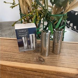 TOWLE HAMMERSMITH SALT & PEPPER SHAKERS